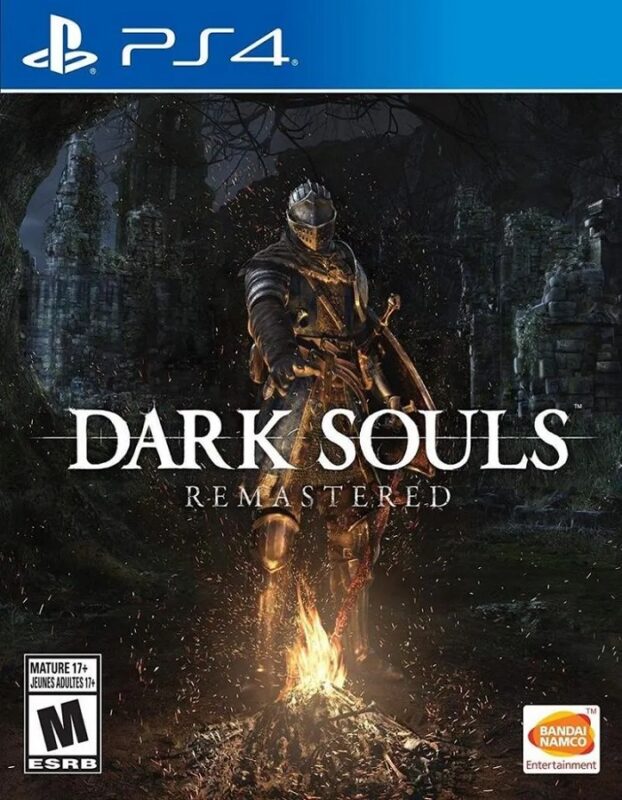 Dark Souls: Remastered PS4 Mídia Digital – Versão aprimorada do clássico RPG de ação da FromSoftware, trazendo gráficos melhorados, desempenho otimizado e a icônica dificuldade desafiadora em um mundo sombrio e interconectado.