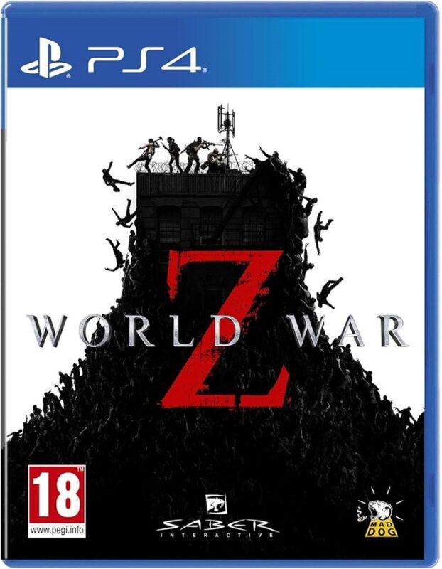 World War Z PS4 Mídia Digital – Jogo de tiro cooperativo baseado no filme de sucesso, com hordas massivas de zumbis, diversas classes de personagens e missões intensas ao redor do mundo.