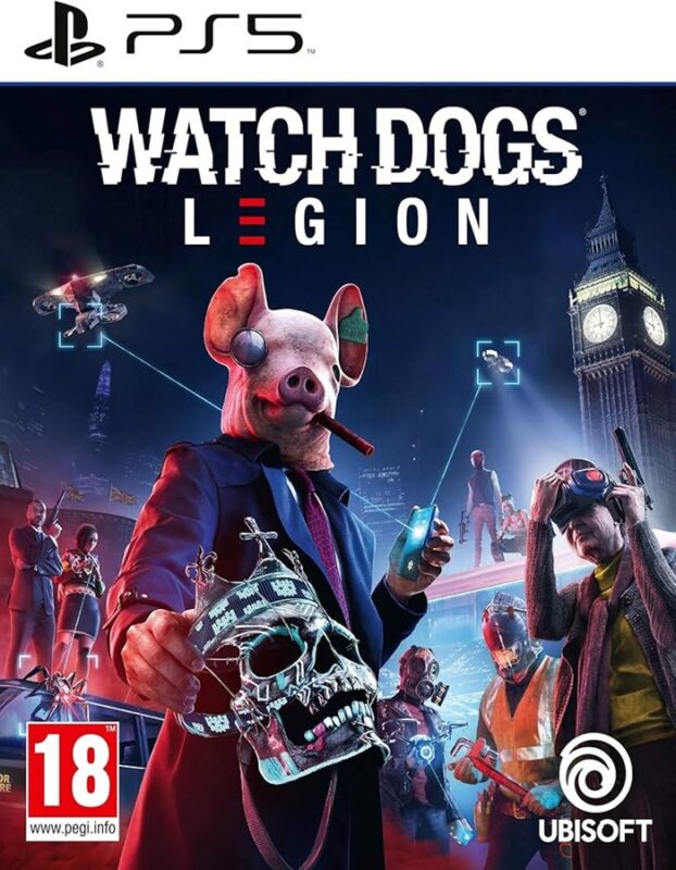Watch Dogs: Legion PS5 Mídia Digital – Monte sua resistência recrutando qualquer NPC de Londres, explore um mundo aberto futurista e use habilidades de hacking para derrubar um sistema opressor.