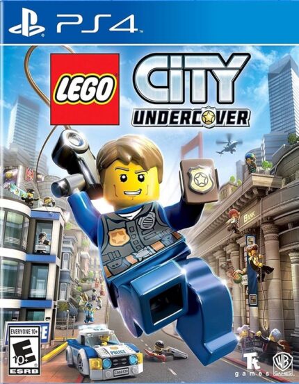 LEGO CITY Undercover PS4 Mídia Digital – Explore a vasta cidade de LEGO City no papel do policial disfarçado Chase McCain. Resolva crimes, capture bandidos e embarque em uma aventura cheia de humor, exploração e ação em mundo aberto.