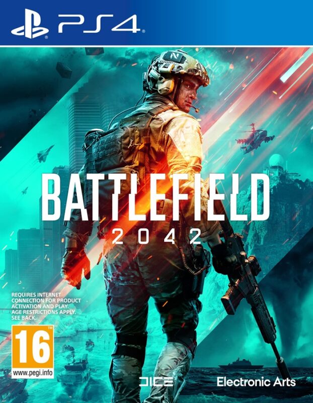 Battlefield 2042 PS4 Mídia Digital – Entre em batalhas multijogador massivas em um mundo futurista marcado por guerras dinâmicas. Utilize tecnologia avançada, veículos de última geração e mapas expansivos para combates intensos e estratégicos.