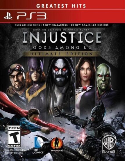 Injustice: Gods Among Us Ultimate Edition PS3 Mídia Digital