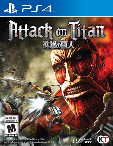 Attack on Titan PS4 Mídia Digital