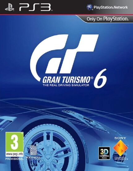 Gran Turismo 6 PS3 PSN Mídia Digital