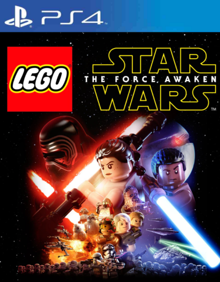 LEGO Star Wars: The Force Awakens PS4 Mídia Digital – Reviva a emocionante história de Star Wars: O Despertar da Força com o humor característico de LEGO. Controle personagens icônicos como Rey, Finn e Kylo Ren, explore cenários lendários e participe de batalhas épicas no universo Star Wars.