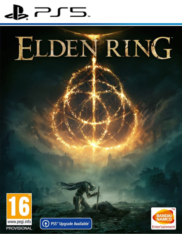 Elden Ring PS5 Mídia Digital – Embarque em uma jornada épica no vasto mundo de Lands Between, explorando masmorras traiçoeiras, enfrentando chefes colossais e desvendando segredos sombrios neste RPG de ação aclamado pela crítica.