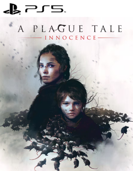 A Plague Tale: Innocence PS5 Mídia Digital – Explore a comovente jornada de Amicia e Hugo em uma França medieval assolada pela peste. Enfrente a Inquisição, resolva quebra-cabeças e sobreviva a hordas de ratos com gráficos aprimorados e desempenho otimizado no PS5.