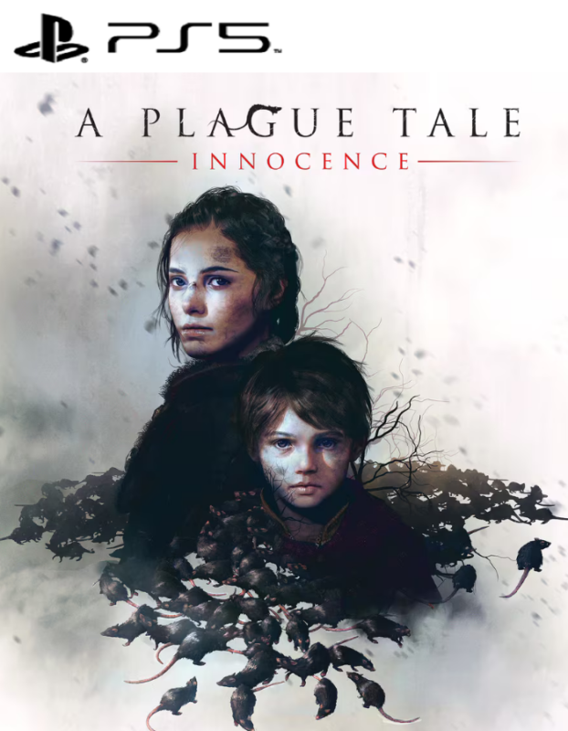 A Plague Tale: Innocence PS5 Mídia Digital – Explore a comovente jornada de Amicia e Hugo em uma França medieval assolada pela peste. Enfrente a Inquisição, resolva quebra-cabeças e sobreviva a hordas de ratos com gráficos aprimorados e desempenho otimizado no PS5.