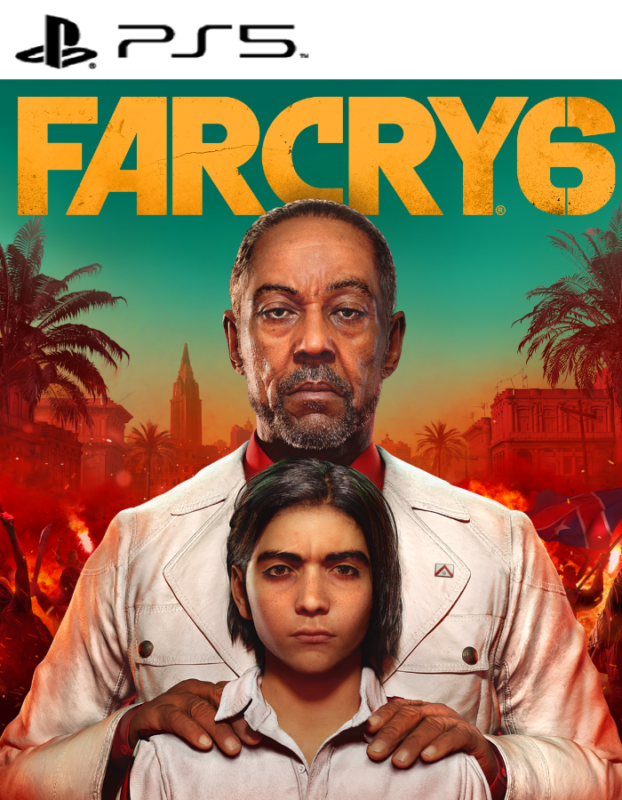 Far Cry 6 PS5 Mídia Digital – Embarque na revolução de Yara e enfrente o ditador Antón Castillo em um vasto mundo aberto repleto de ação, combate estratégico e exploração, com gráficos impressionantes e gameplay envolvente.