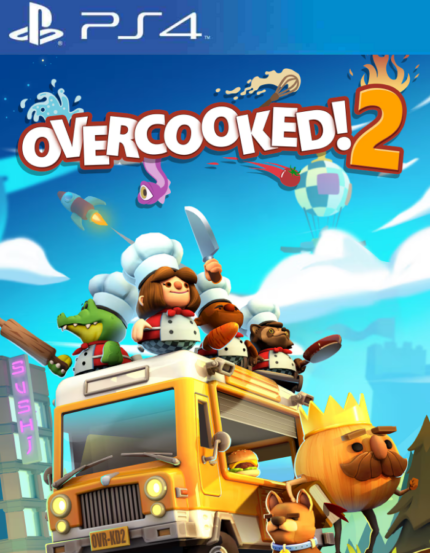 Overcooked! 2 Ps4 Mídia Digital