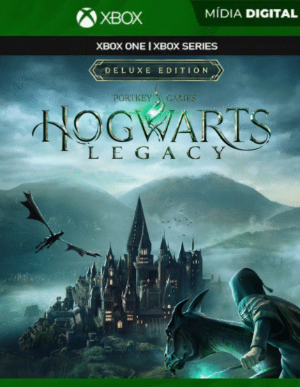 Hogwarts Legacy  Deluxe Edition - Xbox one e Series S|X - Mídia Digital