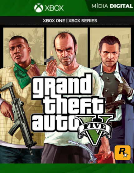 Gta 5 - Grand Theft Auto V - Xbox one e Series S|X - Mídia Digital