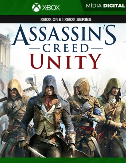 Assassin’s Creed Unity xbox one e Series S|X Midia Digital