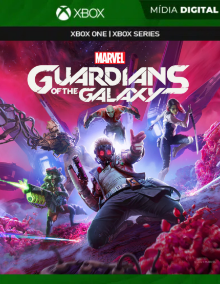 Guardiões da Galáxia da Marvel xbox one e Series S|X Midia Digital