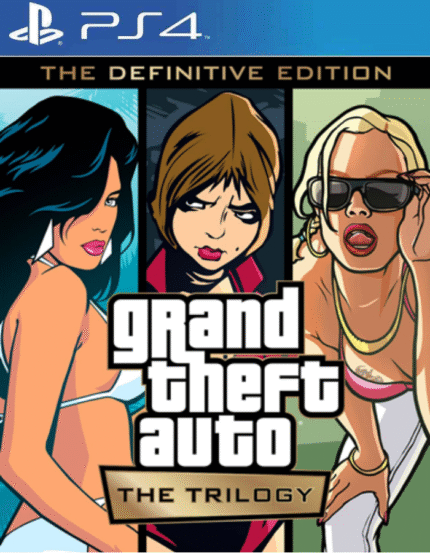 Grand Theft Auto: The Trilogy The Definitive Edition - GTA Trilogy PS4 midia digital
