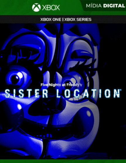 Five Nights at Freddy's: Sister Location  - Xbox one e Xbox Series S|X - Mídia Digital