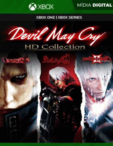 Devil May Cry HD Collection - Xbox one e Xbox Series S|X - Mídia Digital