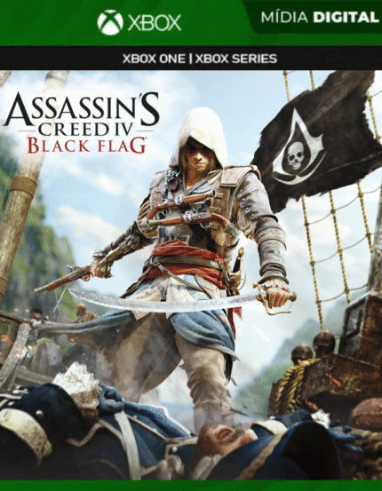 Assassin's Creed IV: Black Flag - Xbox one e Xbox Series S|X - Mídia Digital