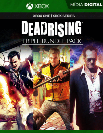 Dead Rising Combo Triplo - Xbox one e Xbox Series S|X - Mídia Digital