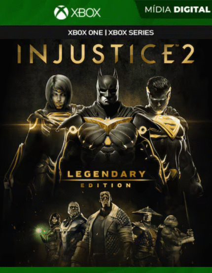 Injustice 2 Legendary Edition - Xbox one e Xbox Series S|X - Mídia Digital
