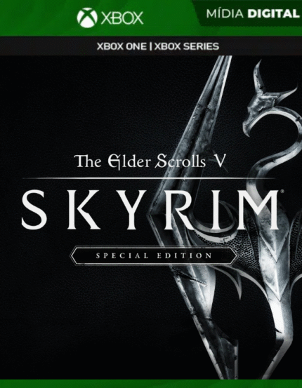 The Elder Scrolls V: Skyrim Special Edition - Xbox one e Xbox Series S|X - Mídia Digital