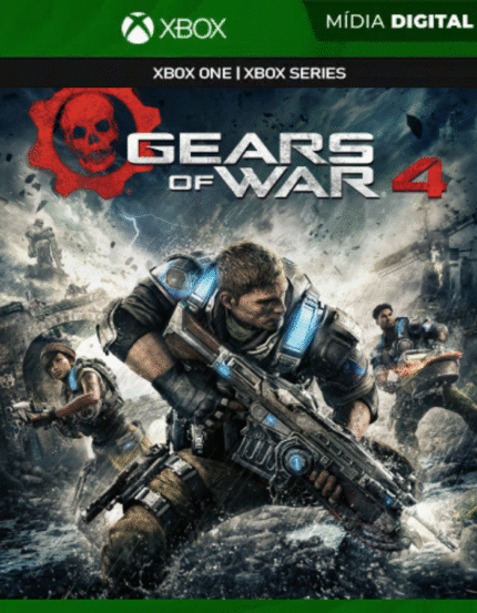 Gears of War 4 - Xbox one e Xbox Series S|X - Mídia Digital