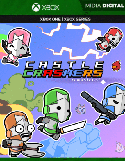 Castle Crashers Remastered - Xbox one e Xbox Series S|X - Mídia Digital
