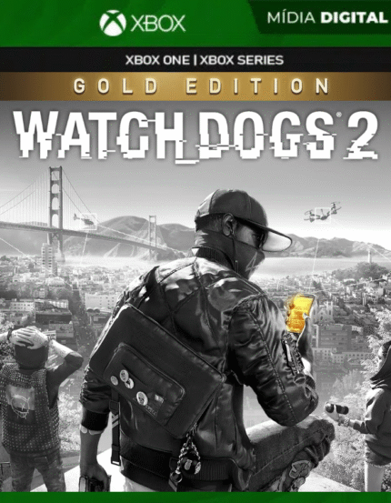 Watch Dogs 2 Gold Edition - Xbox one e Xbox Series S|X - Mídia Digital