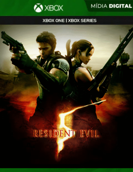 Resident Evil 5 - Xbox one e Xbox Series S|X - Mídia Digital
