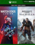 Assassin’s Creed Valhalla + Watch Dogs: Legion Combo Xbox one e Xbox Series S|X