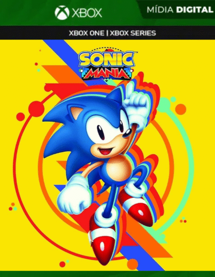Sonic Mania - Xbox one e Series S|X - Mídia Digital