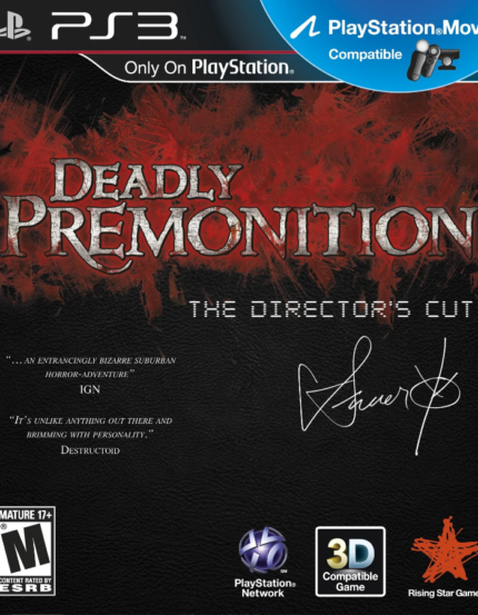 Deadly Premonition The DIRECTOR'S CUT PS3 - Mídia Digital