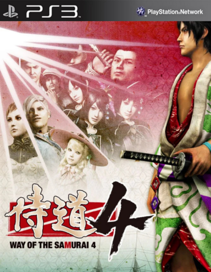 Way of The Samurai 4 PS3 - Mídia digital