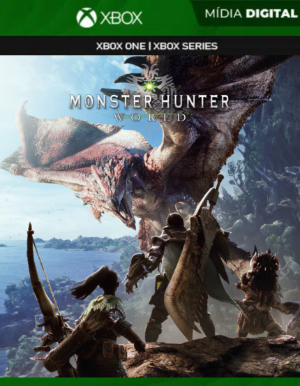 Monster Hunter Wolrd Xbox one e Series S|X - Mídia Digital